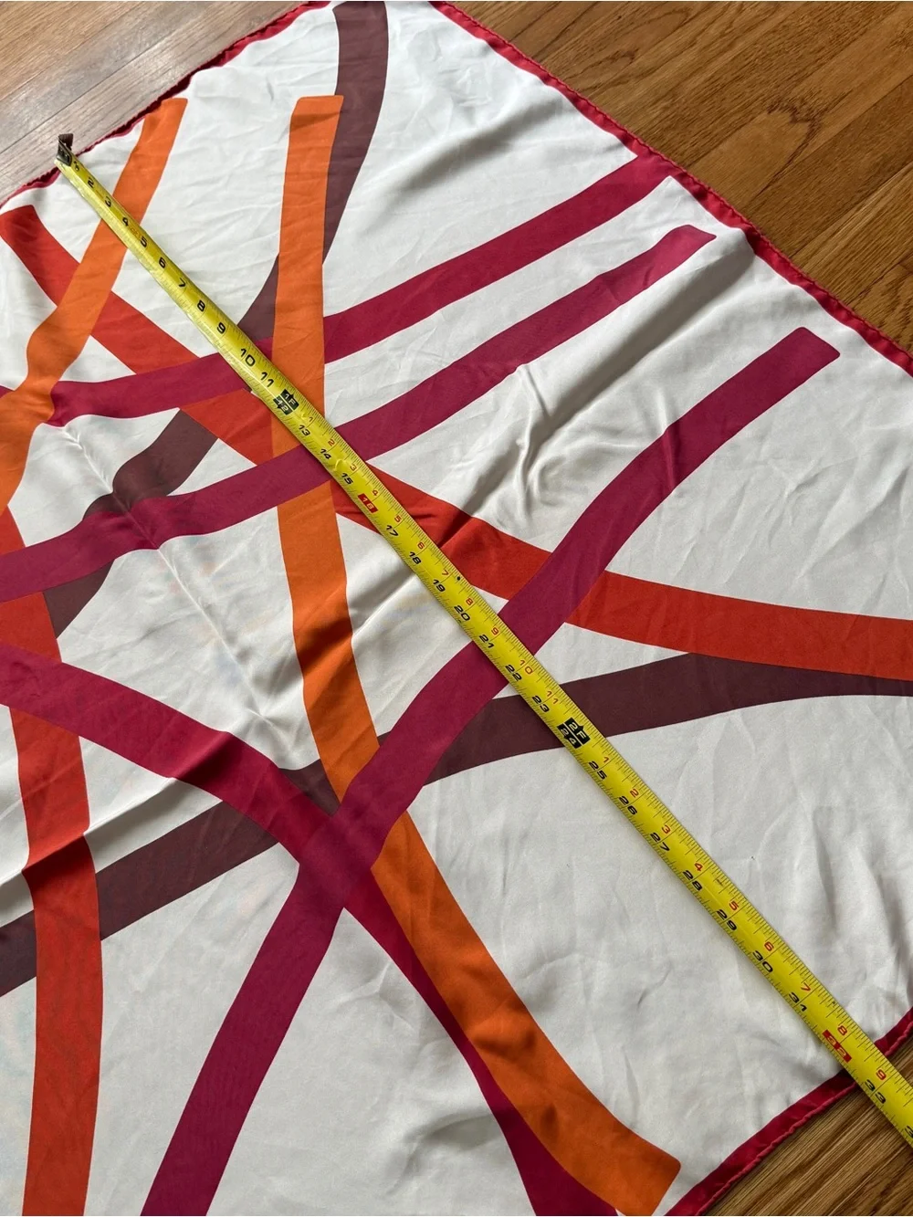Vintage silk Olympics world games scarf